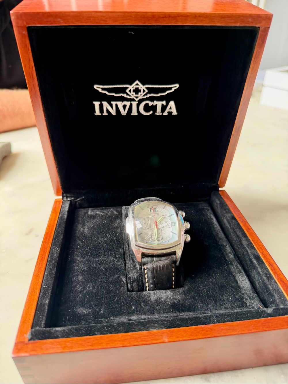 Invicta Meteorite Grand Lupah Silver Dial Chronograph Watch - Picture 5 of 8